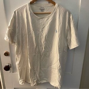 Polo by Ralph Lauren Cream T-Shirt XXL